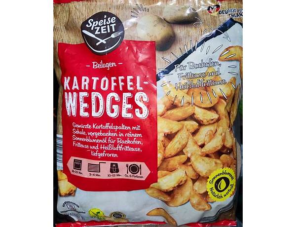 Kartoffel wedges food facts