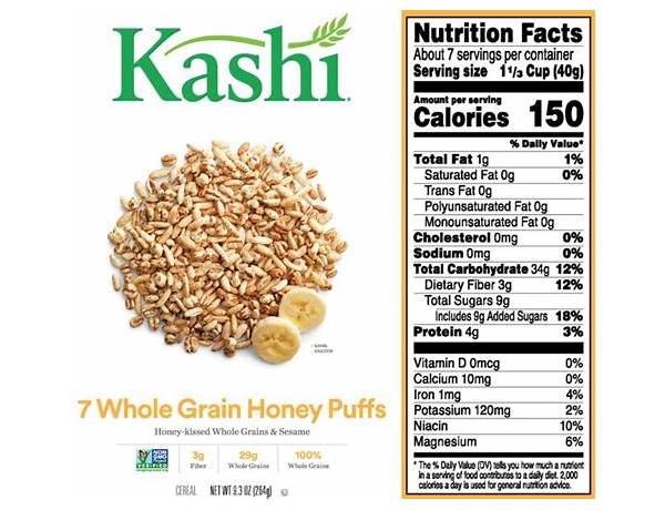 Kashi food facts