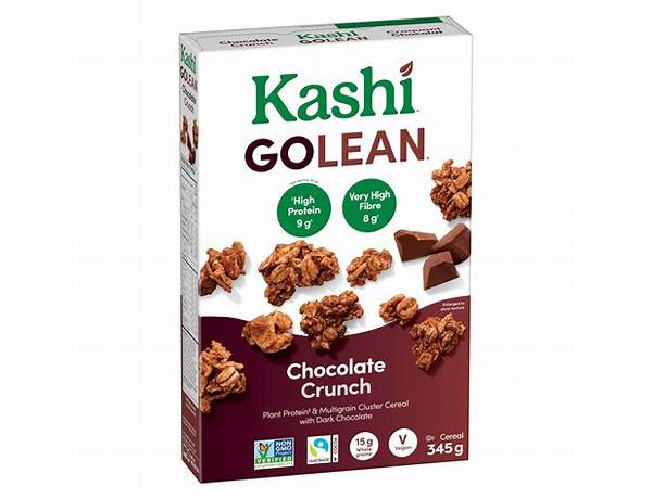 Kashi golean cereal chocolate coconut 12.2oz food facts