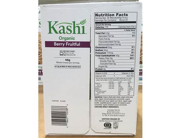 Kashi nutrition facts