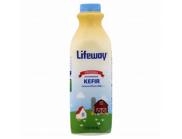 Keifer cultured whole milk food facts