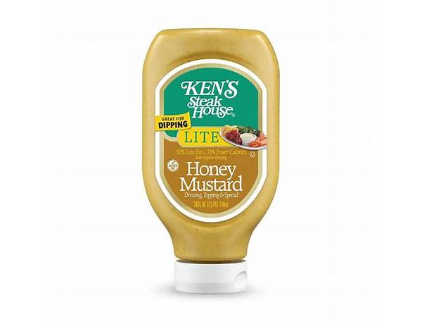 Ken's honey mustard food facts