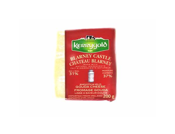 Kerrygold, blarney castle, smooth & mild gouda style cheese, smooth & mild food facts