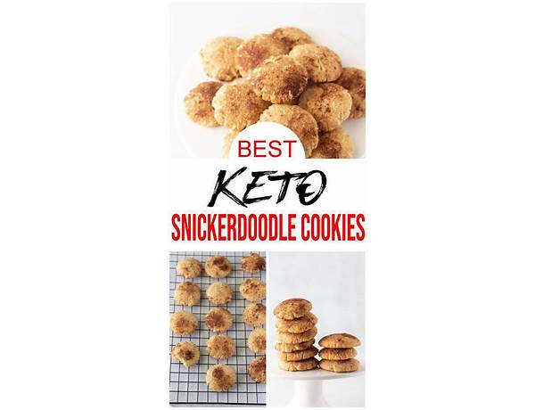 Keto cookies snickerdoodle ingredients