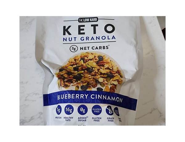 Keto granola food facts