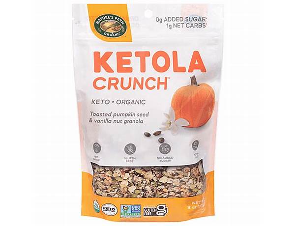 Ketola crunch food facts