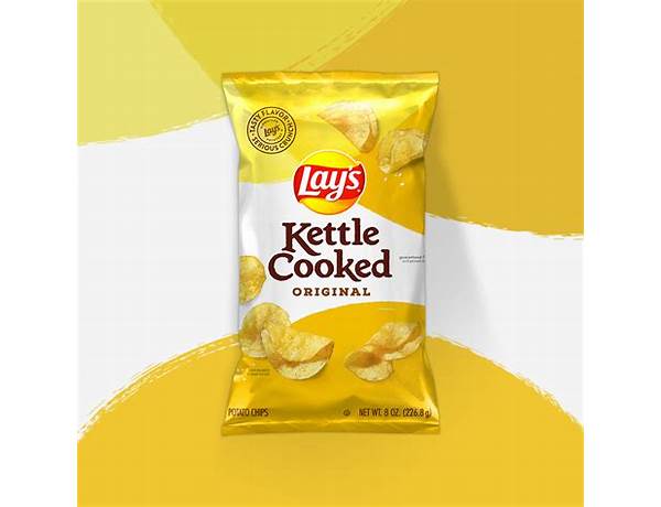 Kettle cooked potaro chips food facts