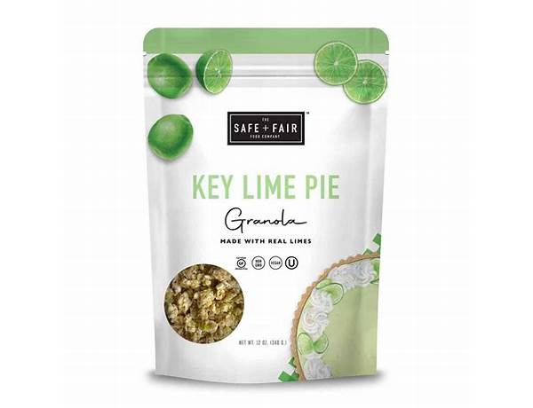 Key lime pie granola food facts