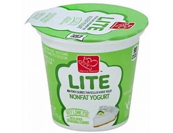 Key lime pie yogurt nonfat food facts