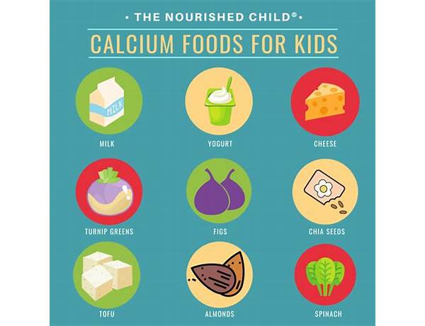 Kids calcium food facts