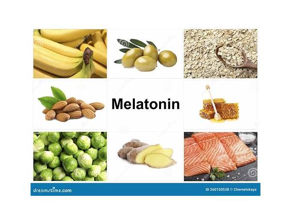 Kids melatonin food facts