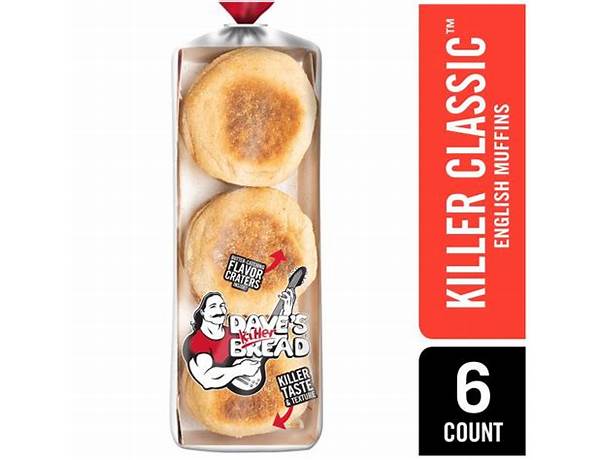 Killer classic english muffins food facts