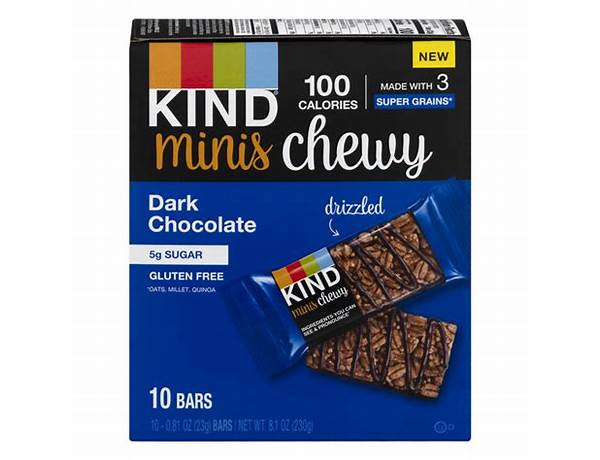 Kind minis chewy food facts