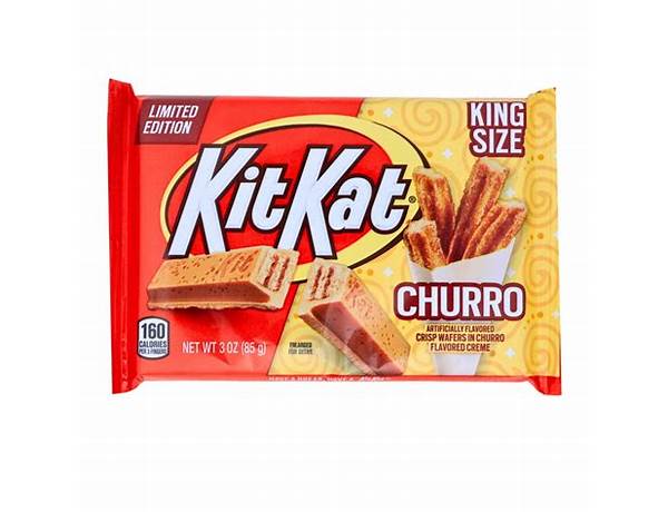 King size churro kitkat food facts