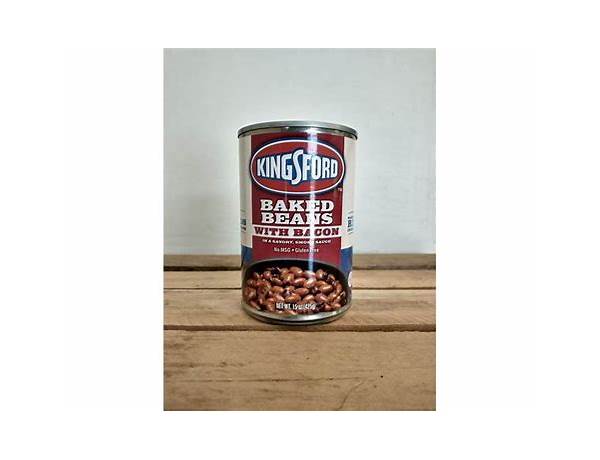 Kingsfard baked beans food facts