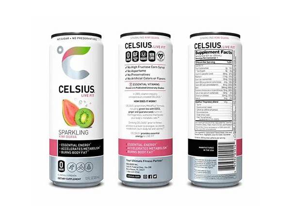 Kiwi guava energy drink ingredients