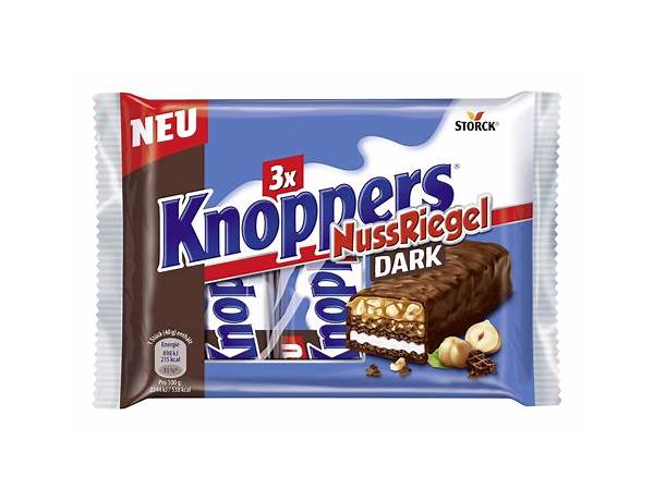 Knoppers nussriege dark food facts