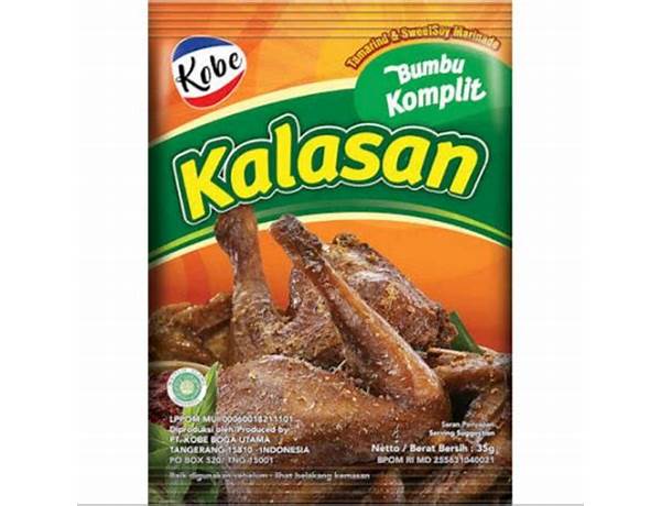 Kobe, bumbu komplit kalasan food facts