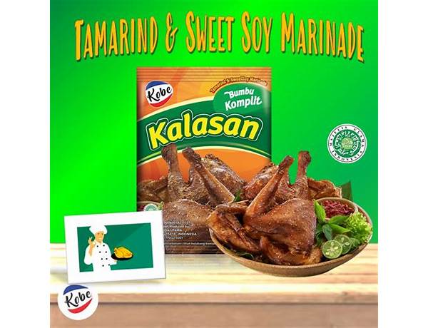 Kobe, bumbu komplit kalasan ingredients