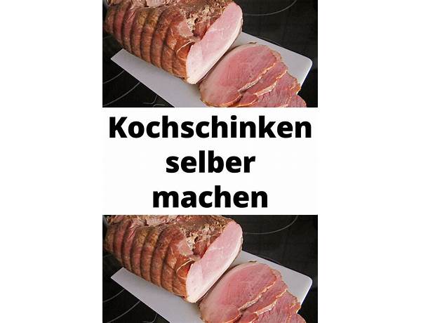 Kochschinken food facts