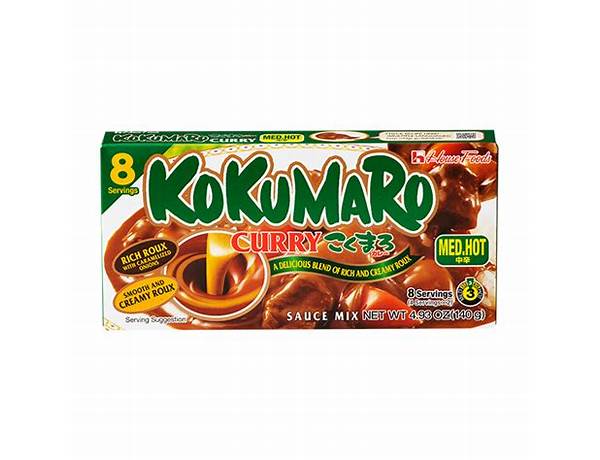 Kokumaro curry sauce mix food facts