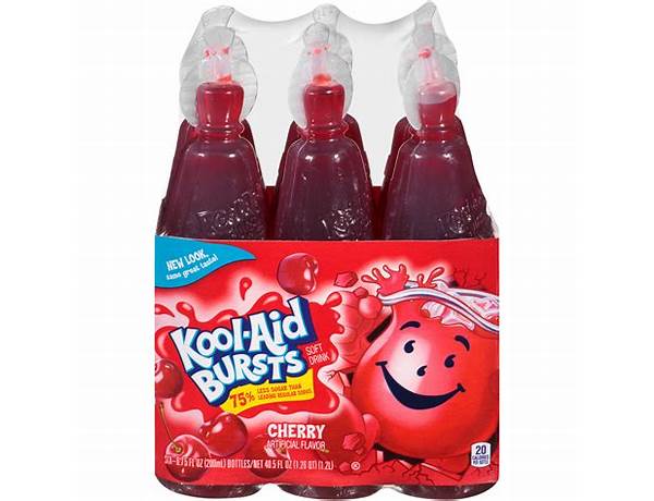 Kool aid bursts cherry bottles ingredients
