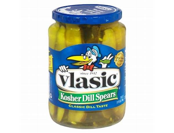Kosher dill spears food facts