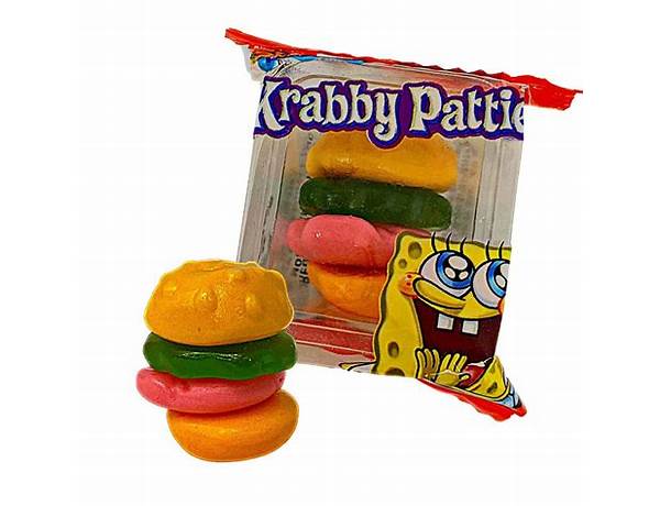 Krabby patties gummy candy ingredients