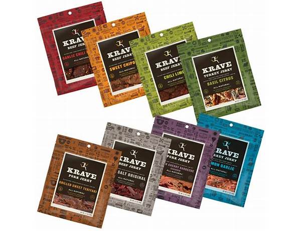 Krave beef jerky food facts