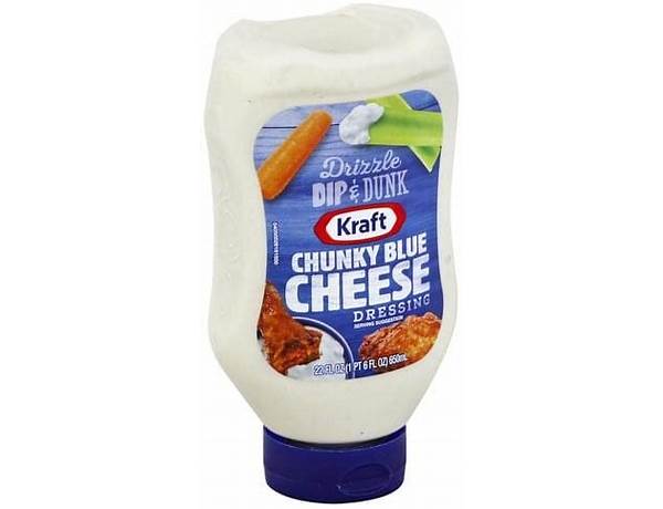 Krft blue cheese dressing food facts