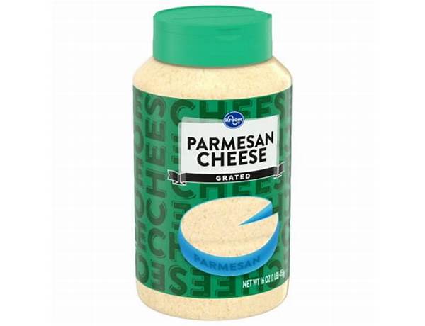 Kroger, parmesan cheese food facts