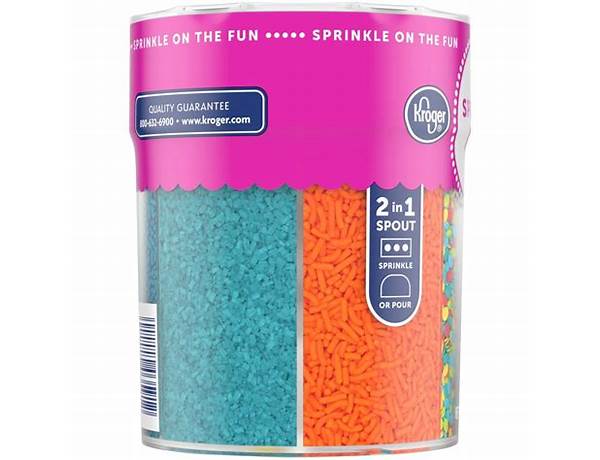 Kroger sprinkle mix food facts