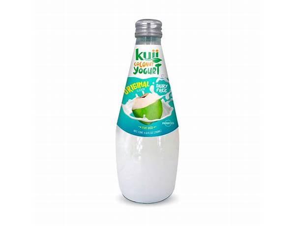 Kuii coconut yougurt smoothie food facts