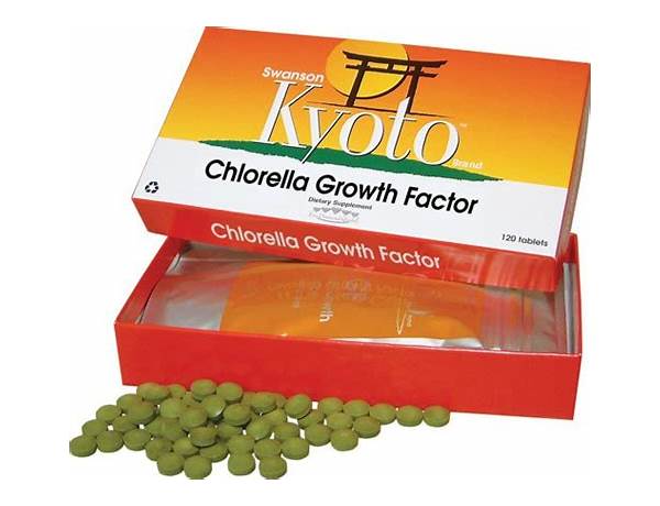 Kyoto chlorella & fermented tumeric food facts