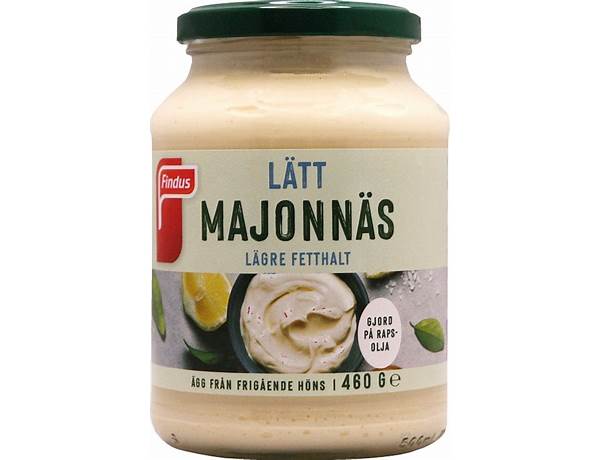 Lätt majonnäs food facts