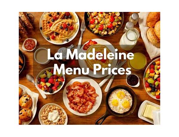 La Madeleine, musical term