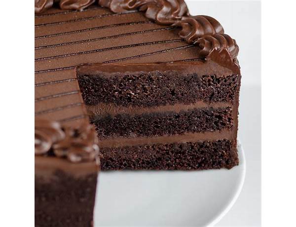 La rocca cake chocolate fudge elegant 8inches food facts