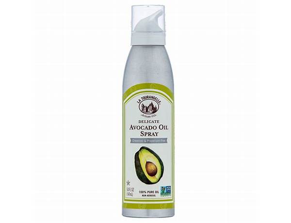 La tourangelle, delicate avocado oil ingredients