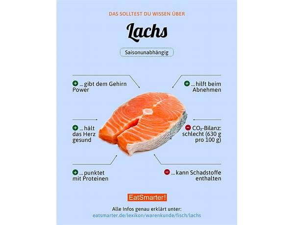 Lachs food facts