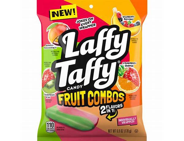 Laffy taffy fruit combos nutrition facts