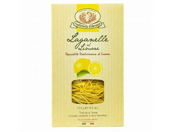 Laganelle al limone food facts