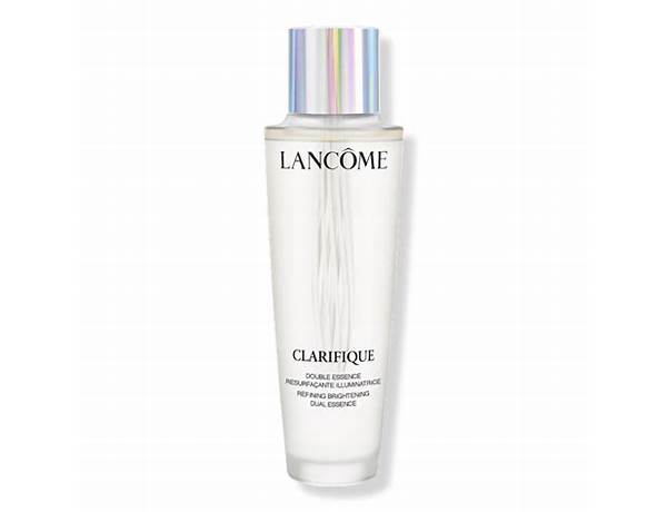 Lancome clarifique food facts