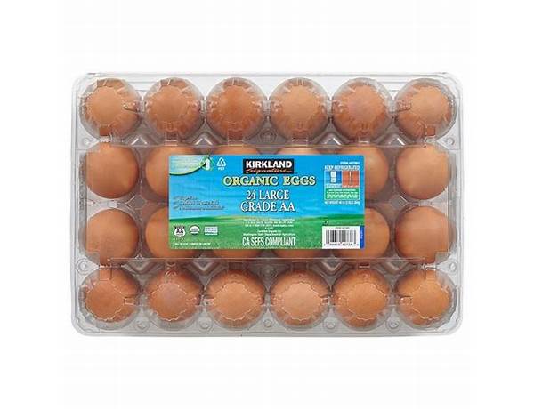 Large grade aa eggs nutrition facts