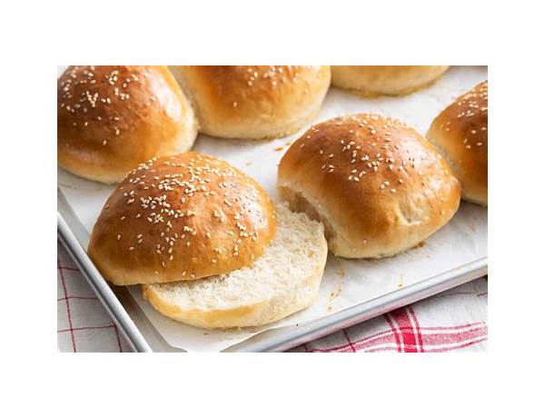 Large seeded burger buns food facts