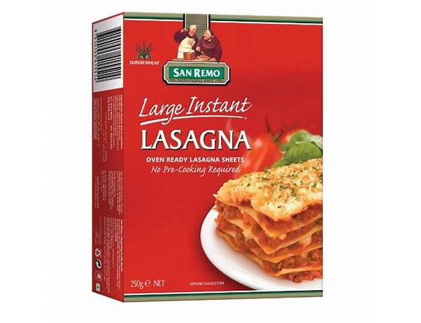 Lasagna Sheets, musical term