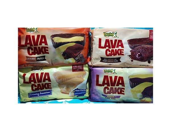 Lava cake quezo ingredients