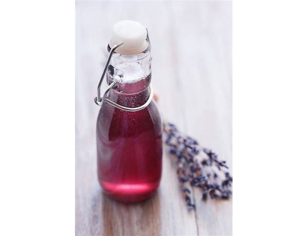 Lavander syrup food facts