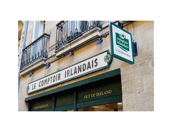 Le Comptoir Irlandais, musical term