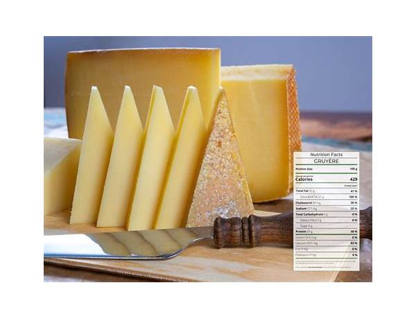 Le gruyère food facts