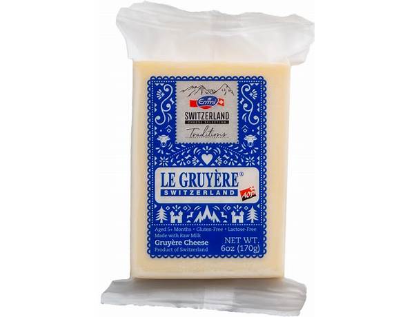 Le gruyere original swiss tradition ingredients